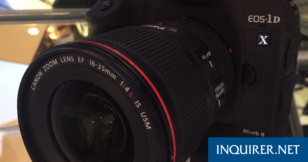 Canon brings Olympics photographer to launch new DSLR camera | Inquirer ...