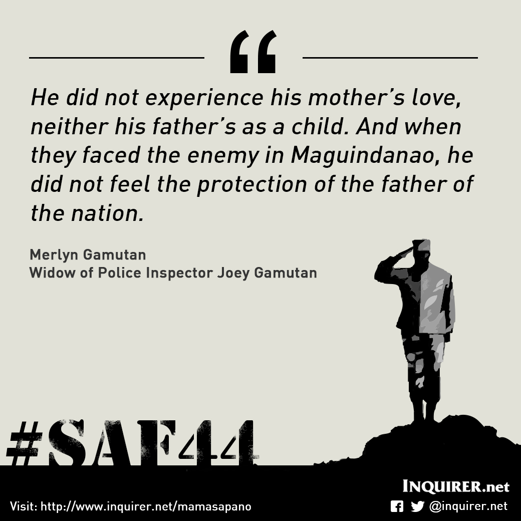  saf44 in honor of the slain members of the pnp saf in mamasapano