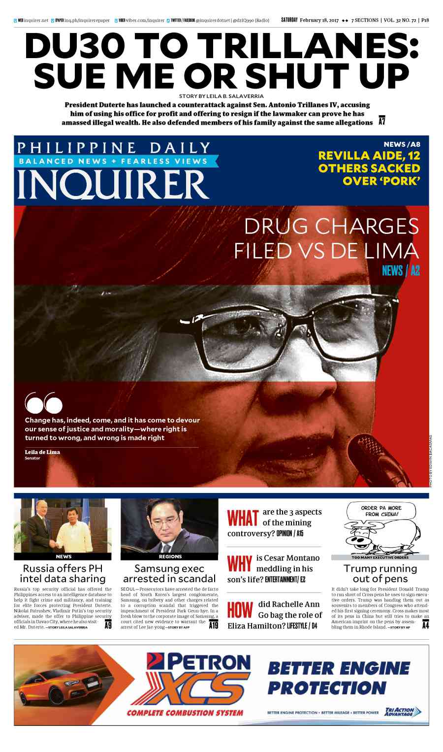 Today’s Paper February 18, 2024