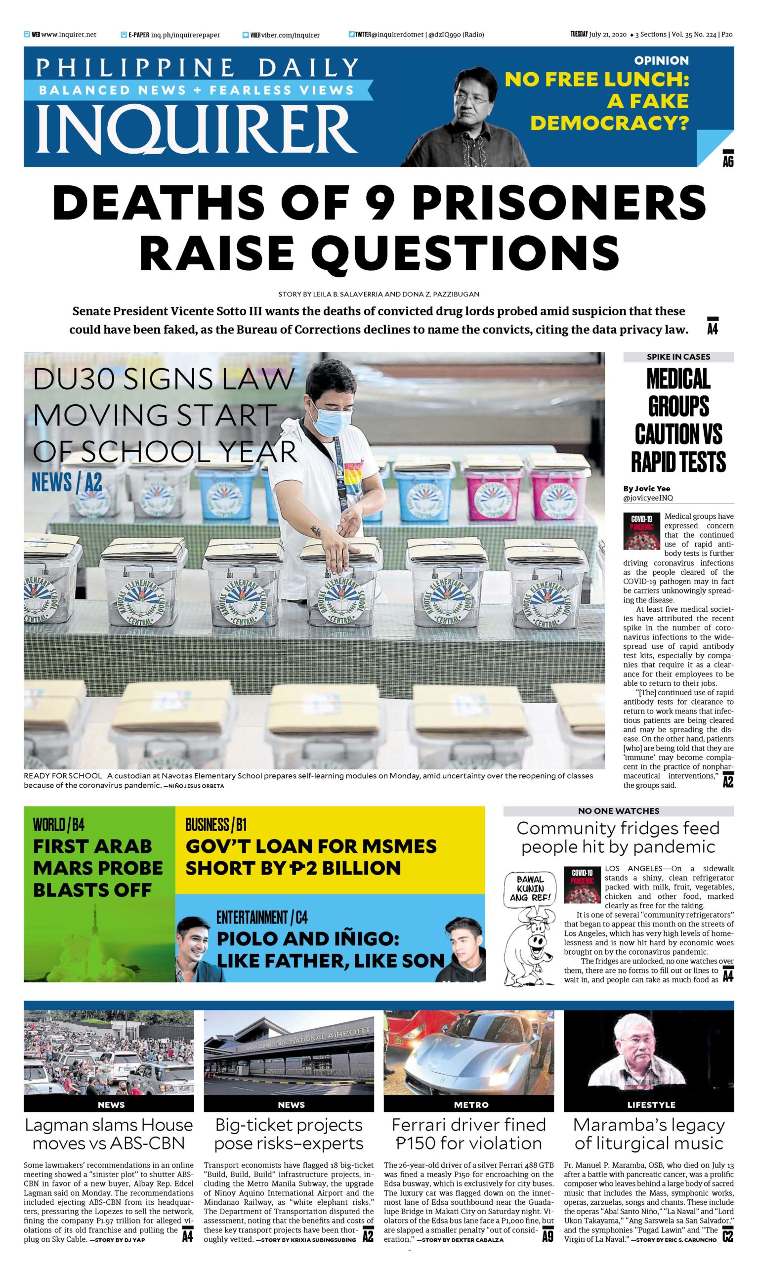 What is the image saying about the world today essay image