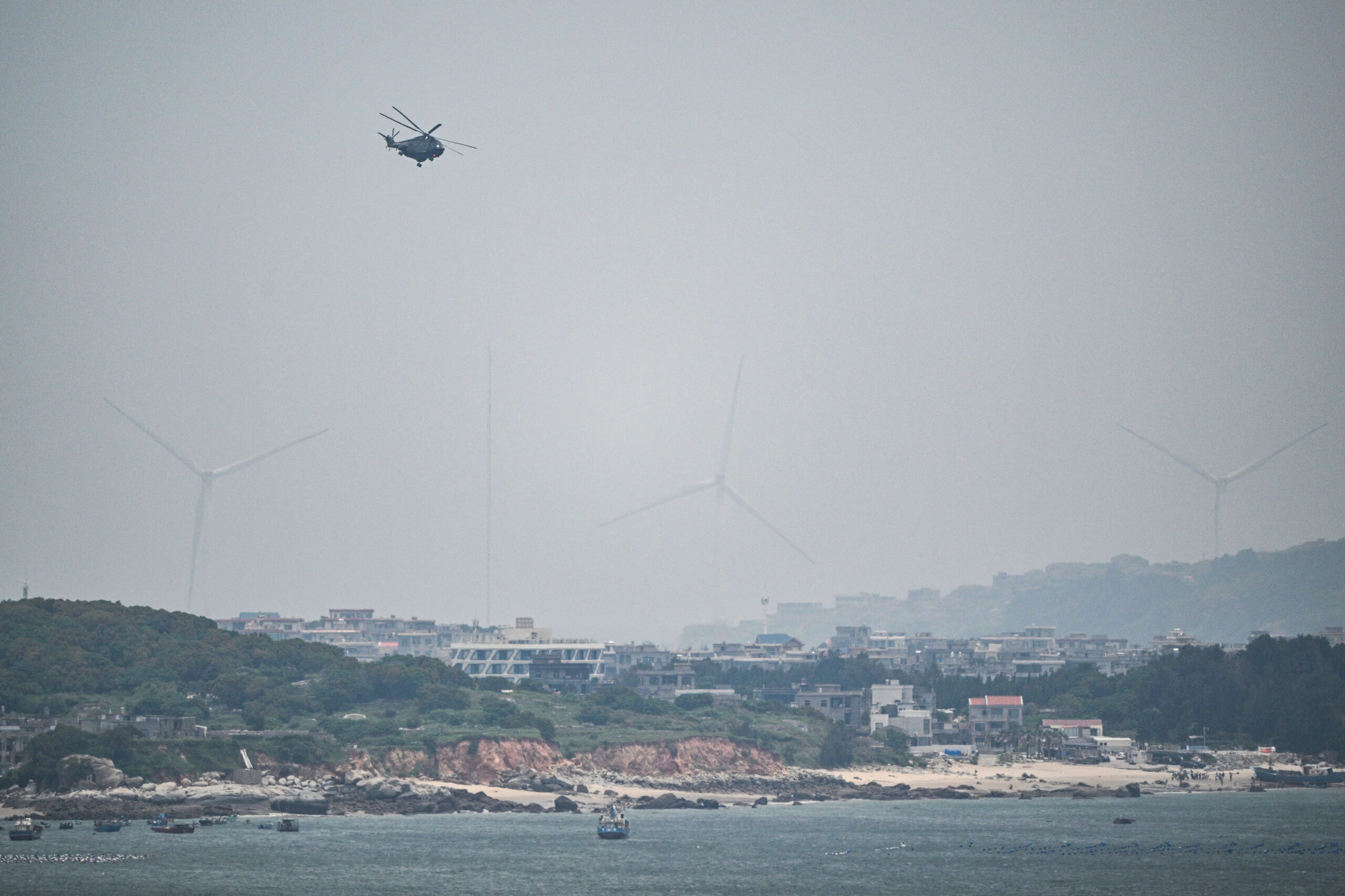 Chinese aircraft around Taiwan