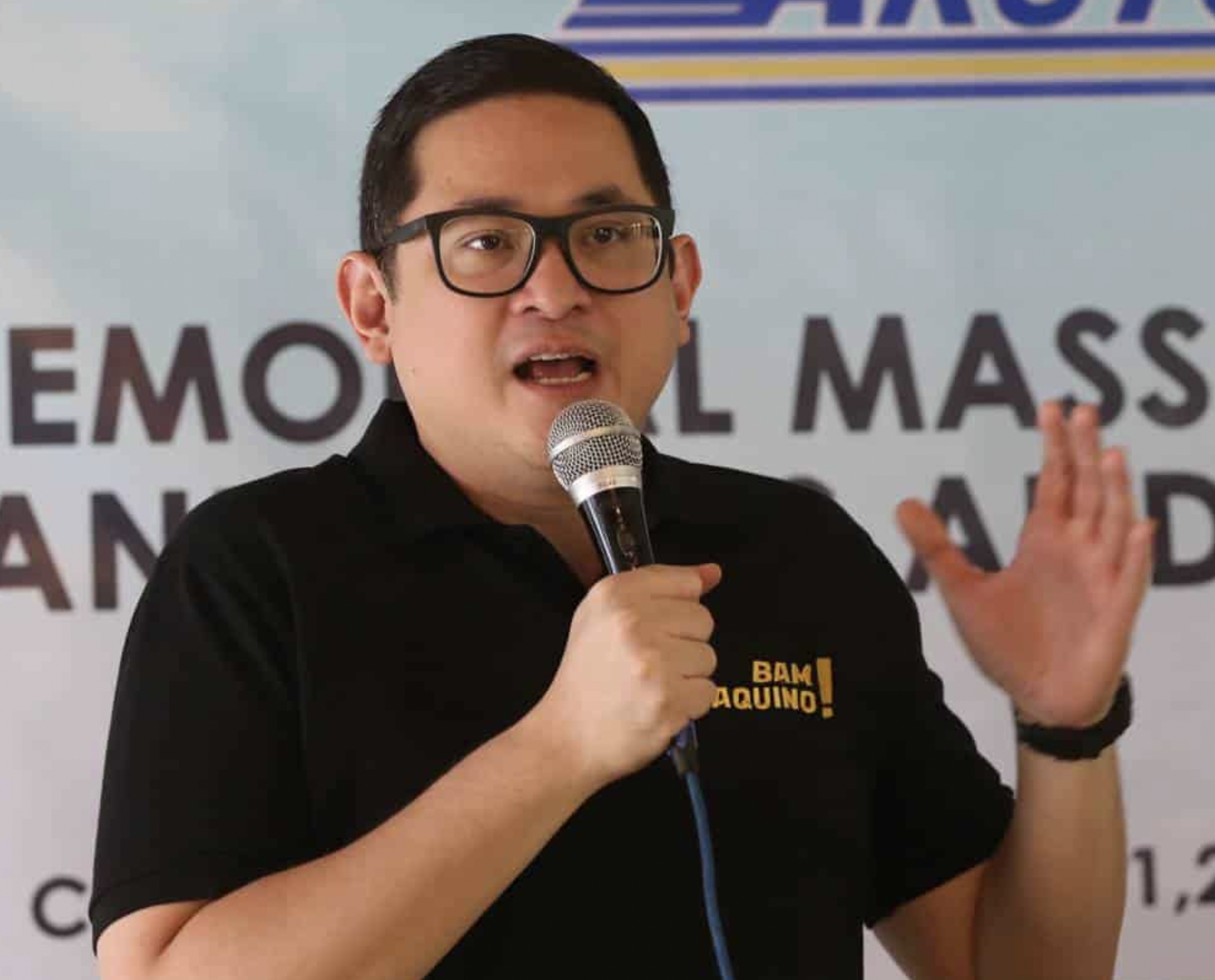 Bam Aquino banking on track record, last name in 2025 elections
