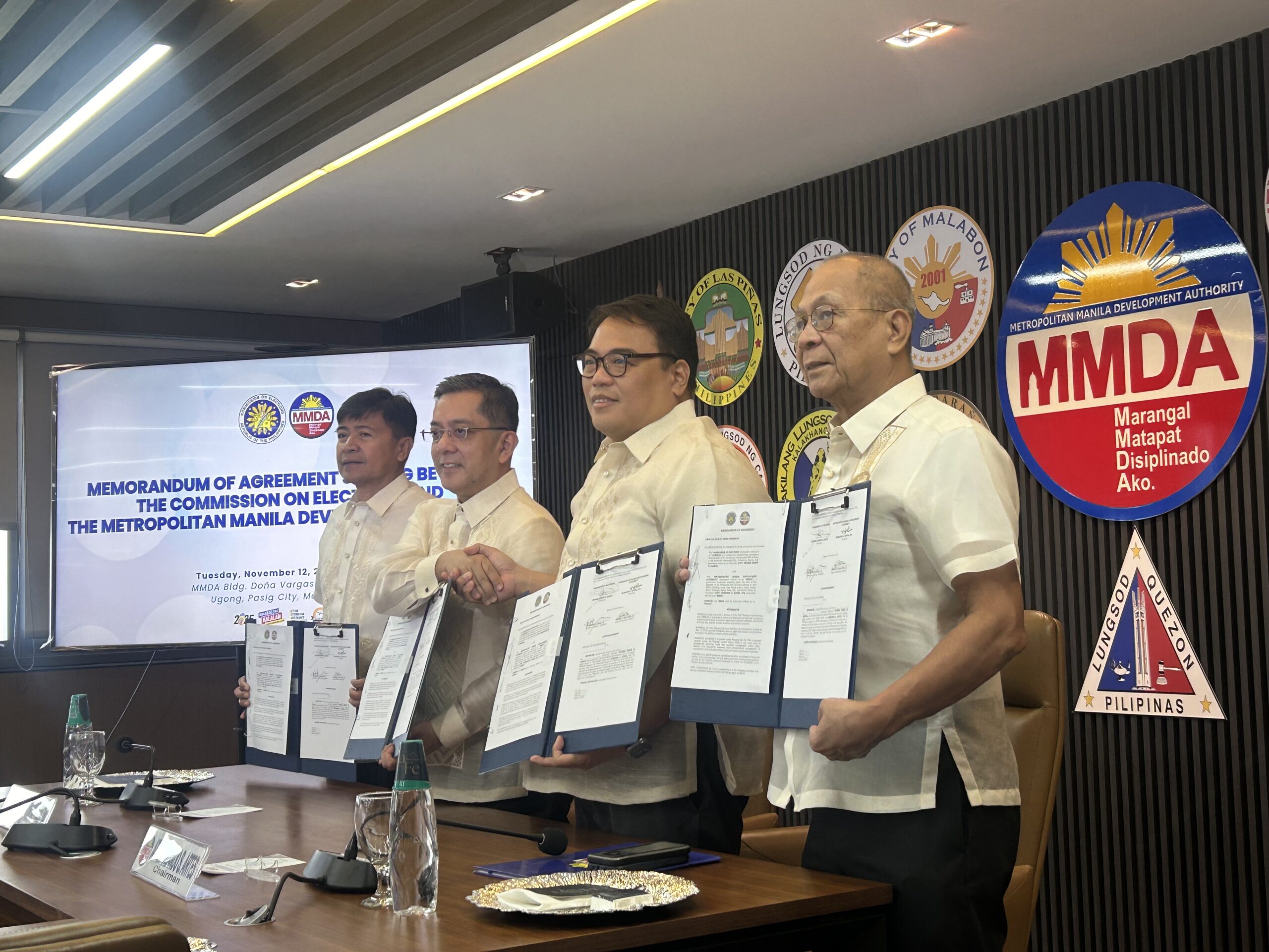 Comelec, MMDA expand partnership for 2025 polls preparations