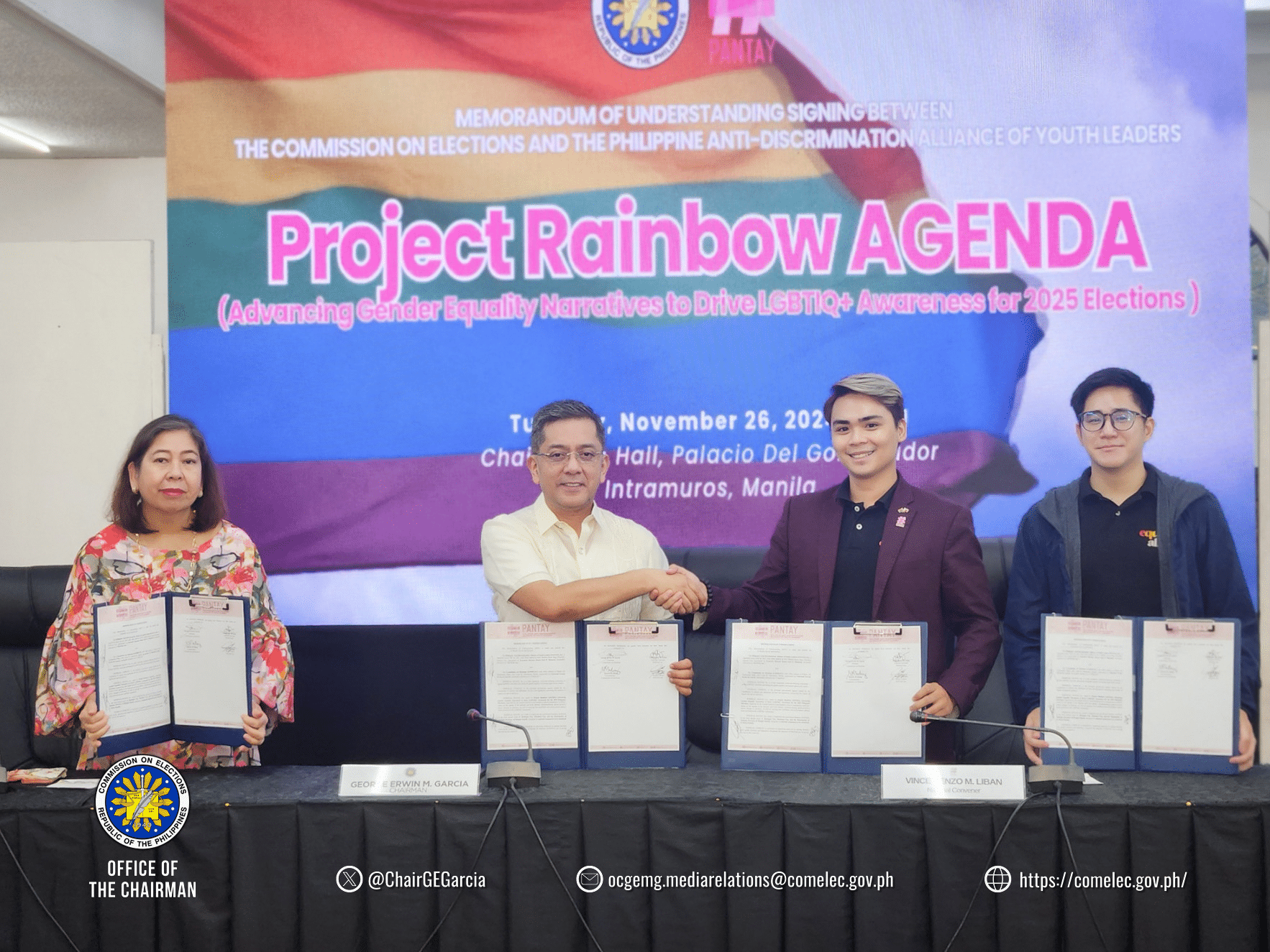 Comelec, PANTAY to raise queer awareness for 2025 polls