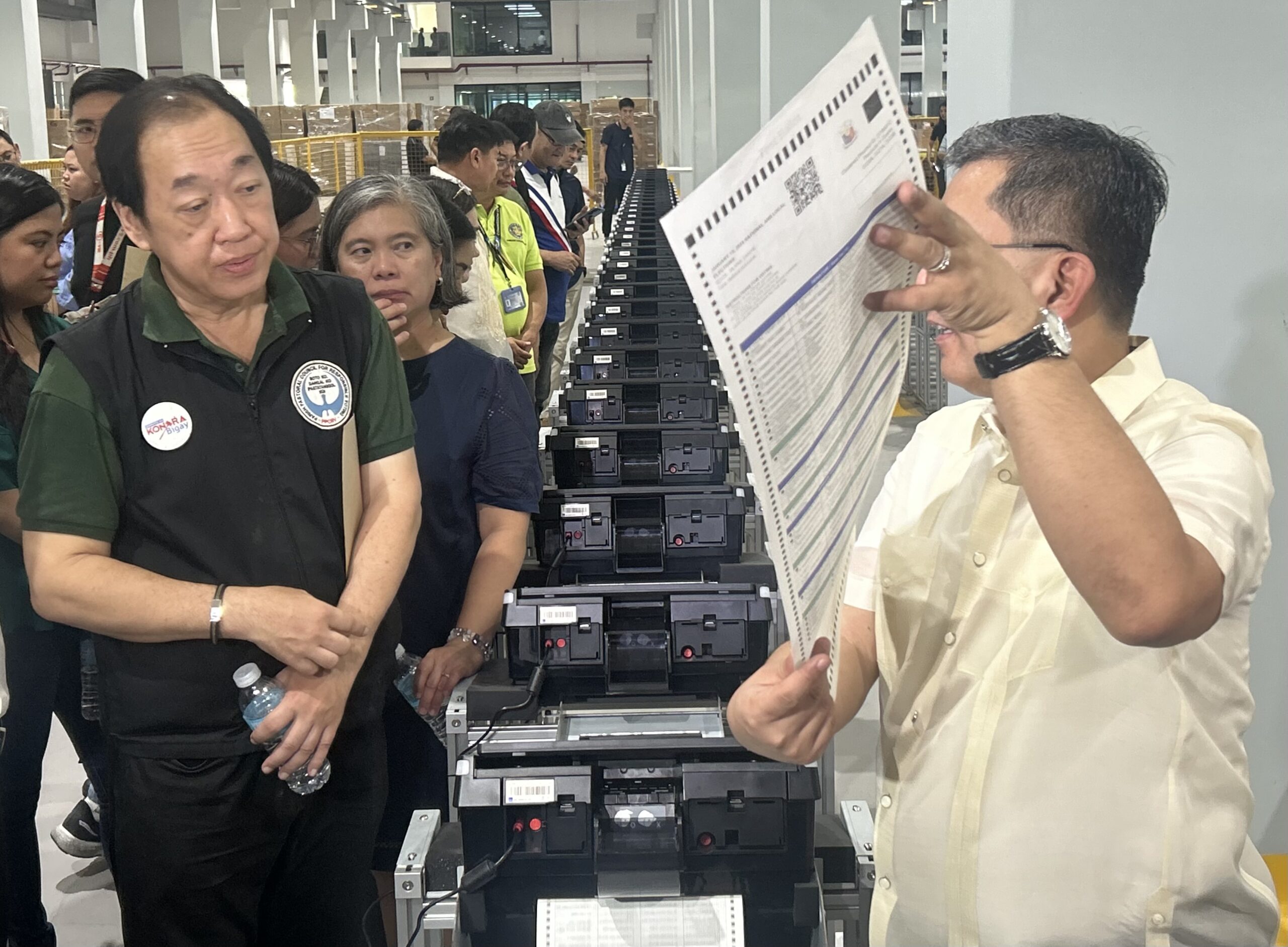 Vote counting machines for 2025 polls hurdle shading threshold test