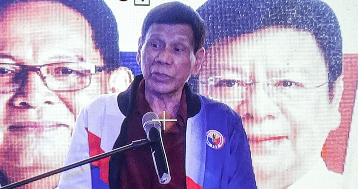 Ex-Pres. Duterte banks on `miracles' in PDP bets' `winning' chances