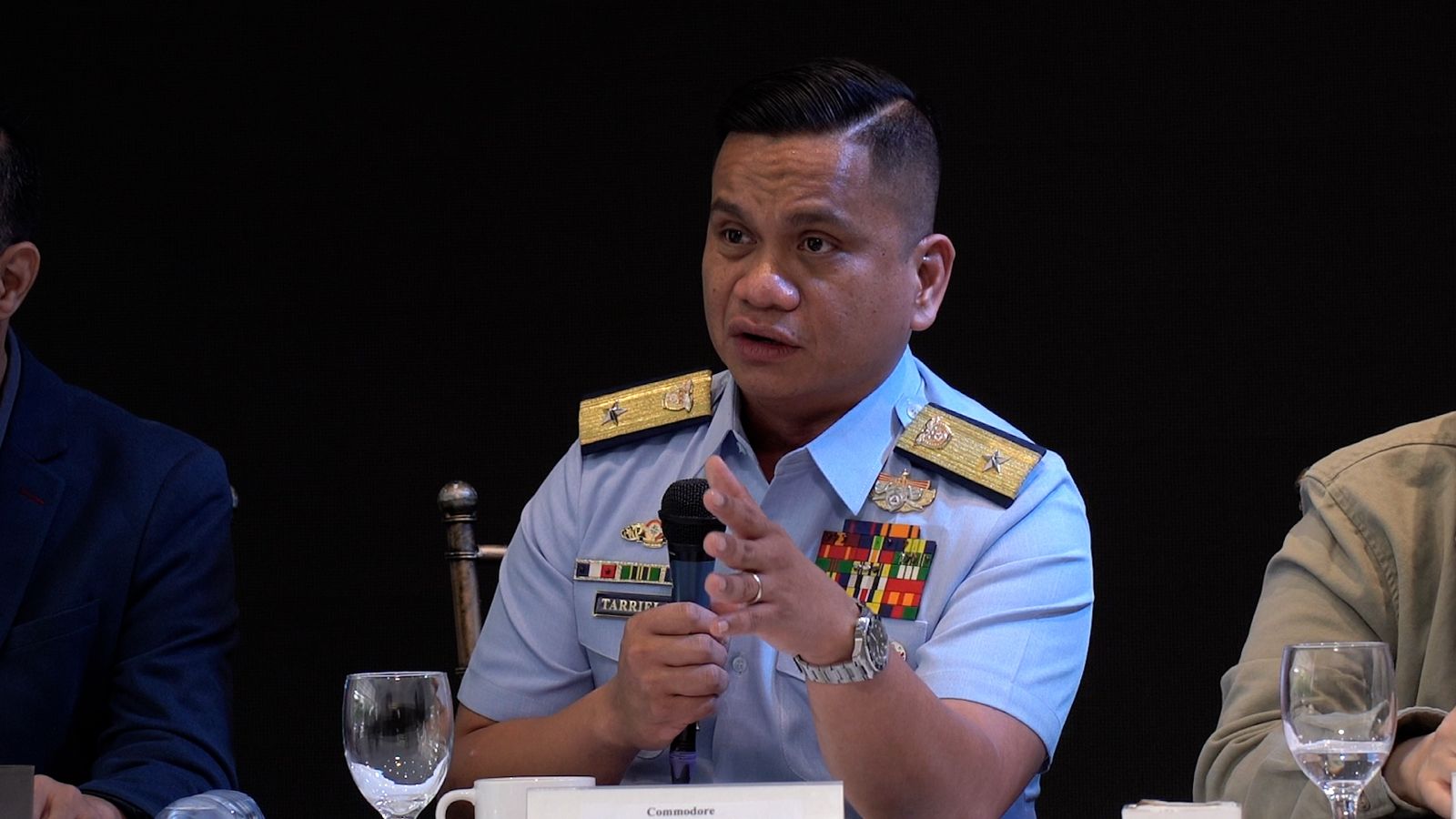 Grand Commodore Jay Tarriela, Spokesperson of Philippine Coast Guard for the West Philippine Sea. Arnel Tacson, INQUIRER.net