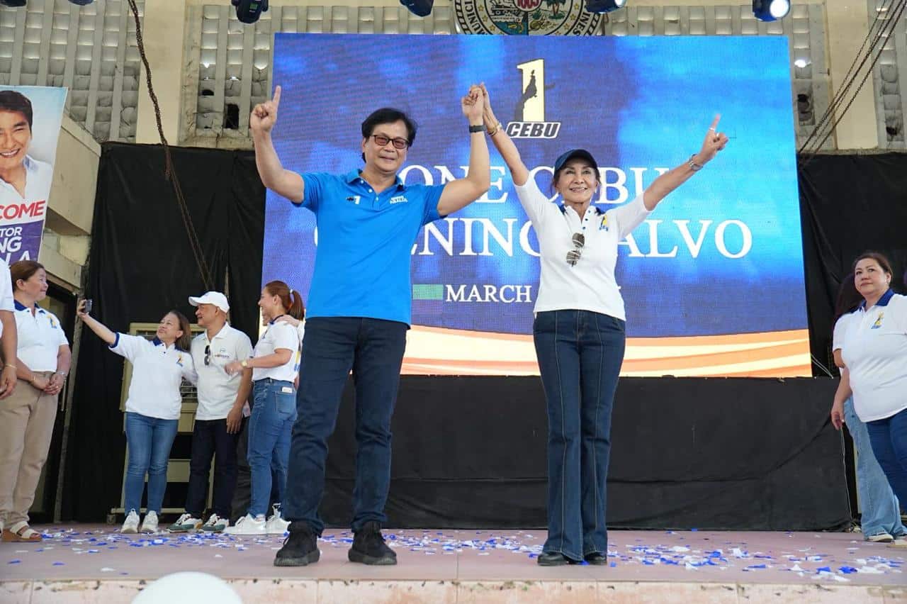 Cebu Gov. Gwen Garcia endorses candidacy of senatorial aspirant and former DILG Sec. Benhur Abalos