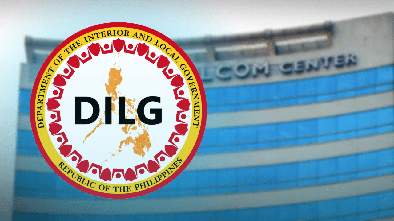 Department of Interior and Local Government facade and logo.