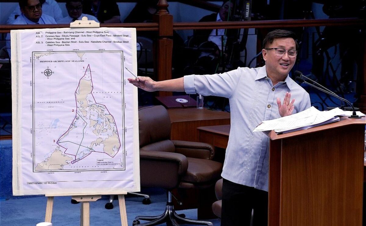 Reelectionist Senator Francis Tolentino wants to see a concluded Code of Conduct in the South China Sea that upholds both the United Nations Convention on the Law of the Sea (UNCLOS) and the 2016 Arbitral Award.
