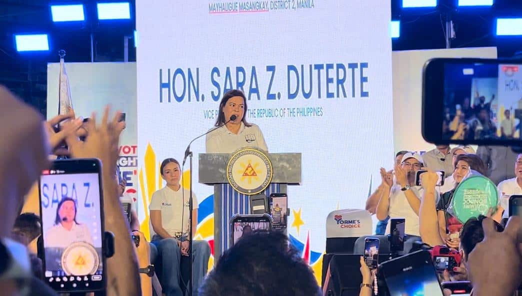 VP Duterte criticizes Manila lawmaker's appearance.
