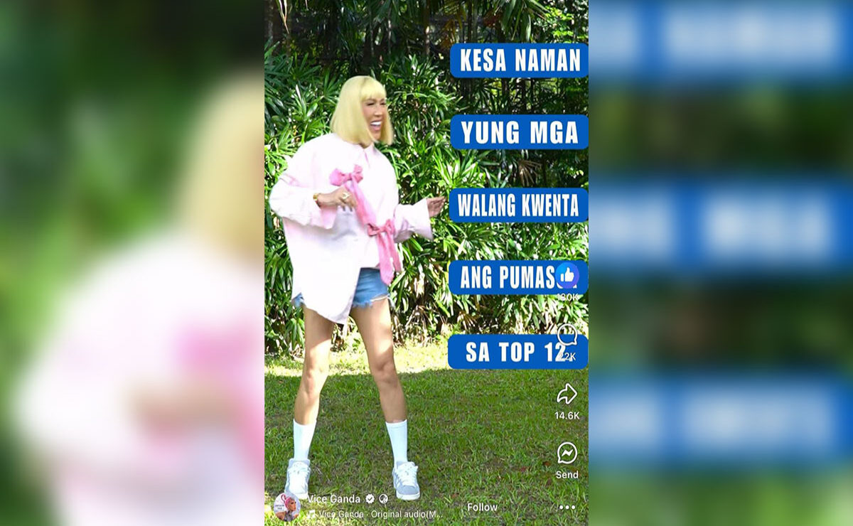 Vice Ganda endorses Abalos in his widely followed blog.