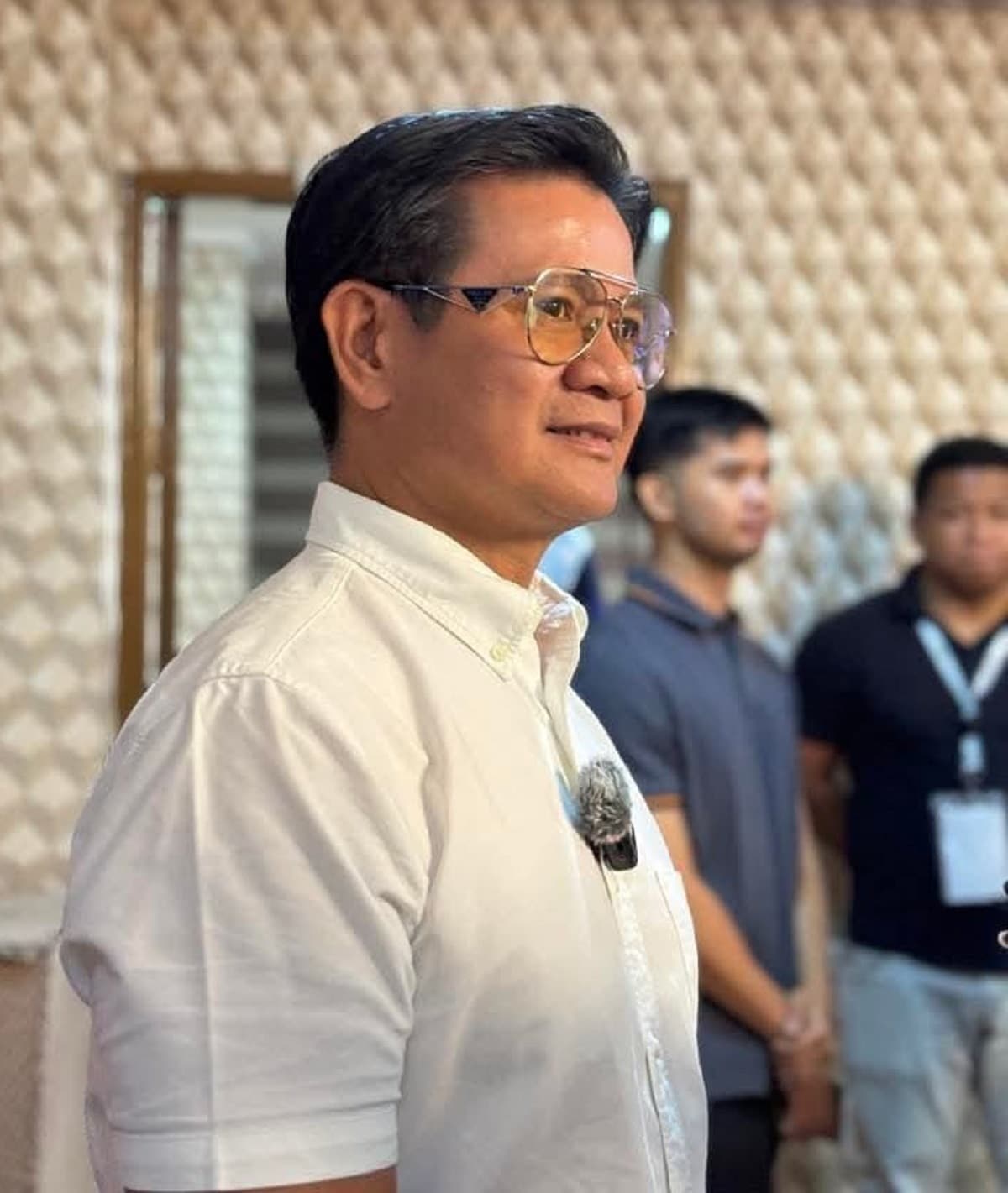 Re-elected Mayor Jaime Capil of Porac, Pampanga.