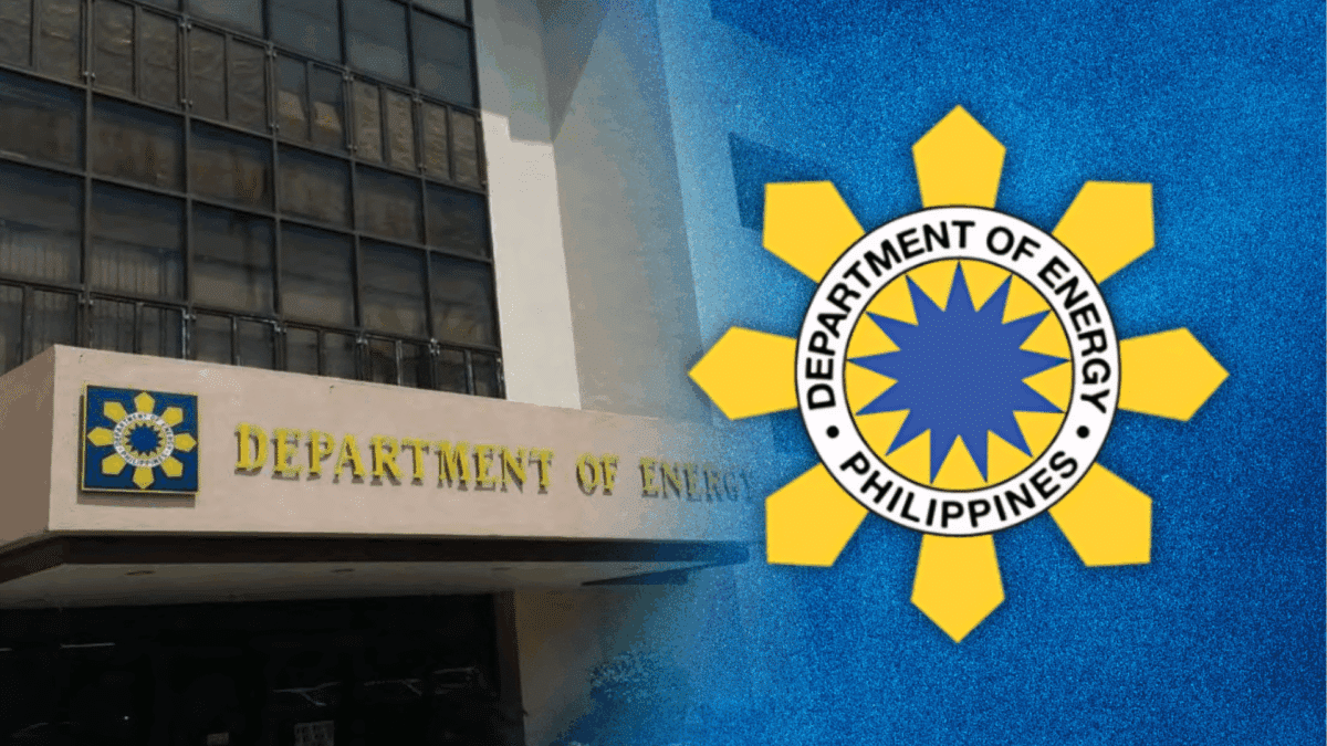 FILE PHOTO: Department of Energy (DOE) facade. Images from DOE / INQUIRER FILES