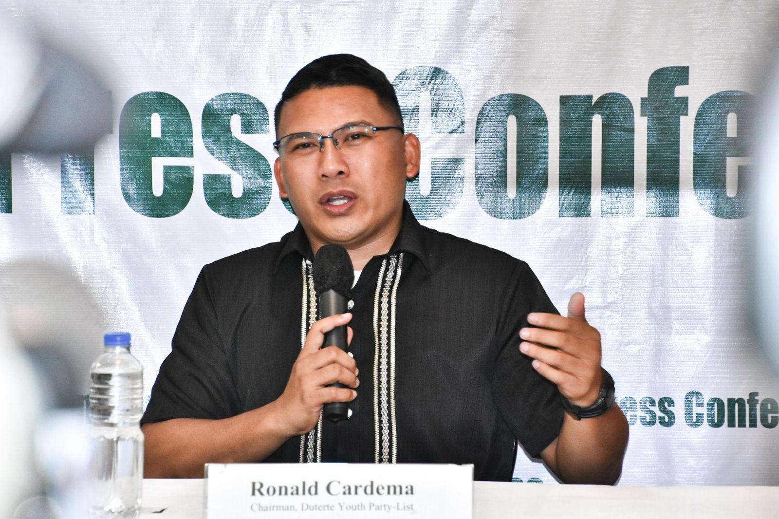 Duterte Youth Party-list chairman Ronald Cardema--INQUIRER.net file photo