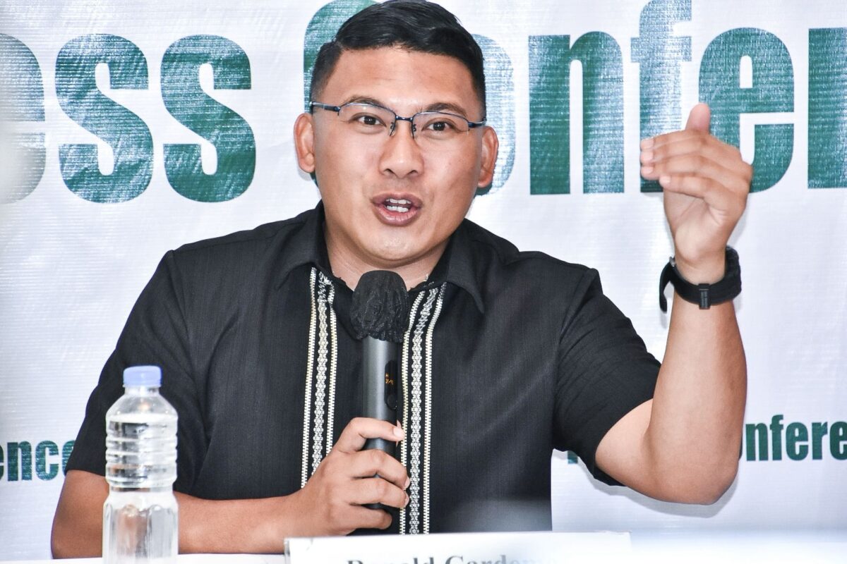 Duterte Youth party-list, through its chairman, Ronald Cardema