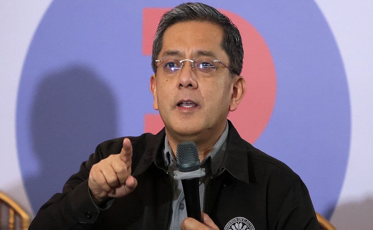Comelec Chair George Garcia —MARIANNE BERMUDEZ