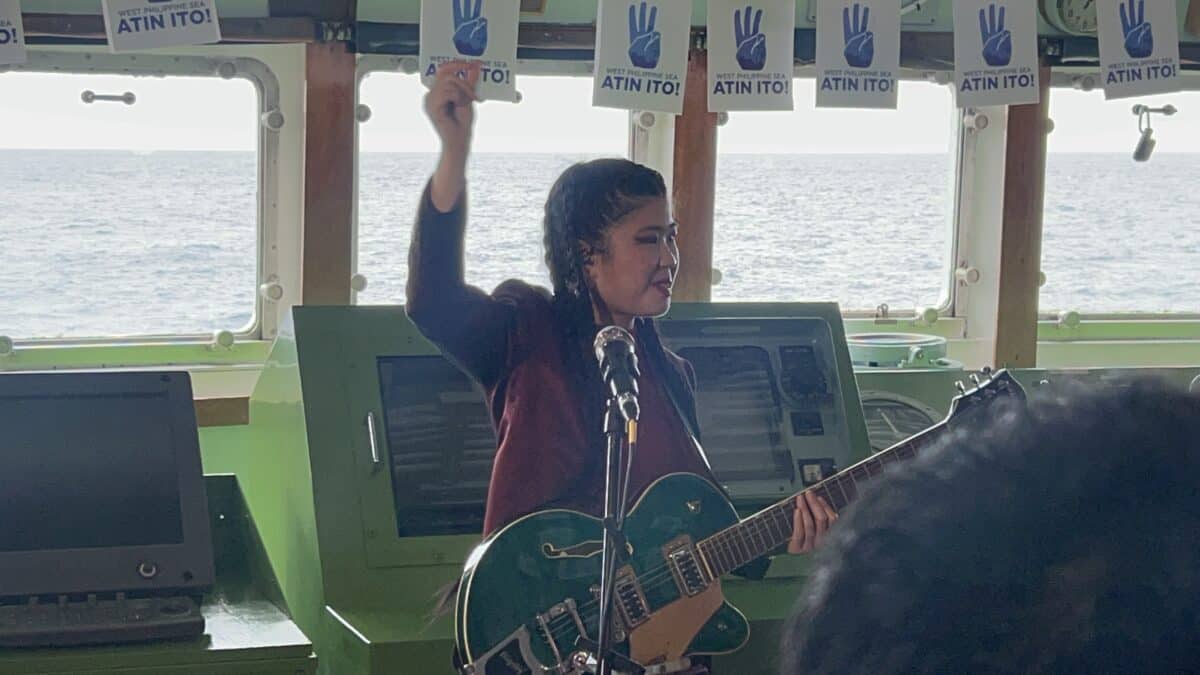Atin Ito concert off Pag-Asa Island