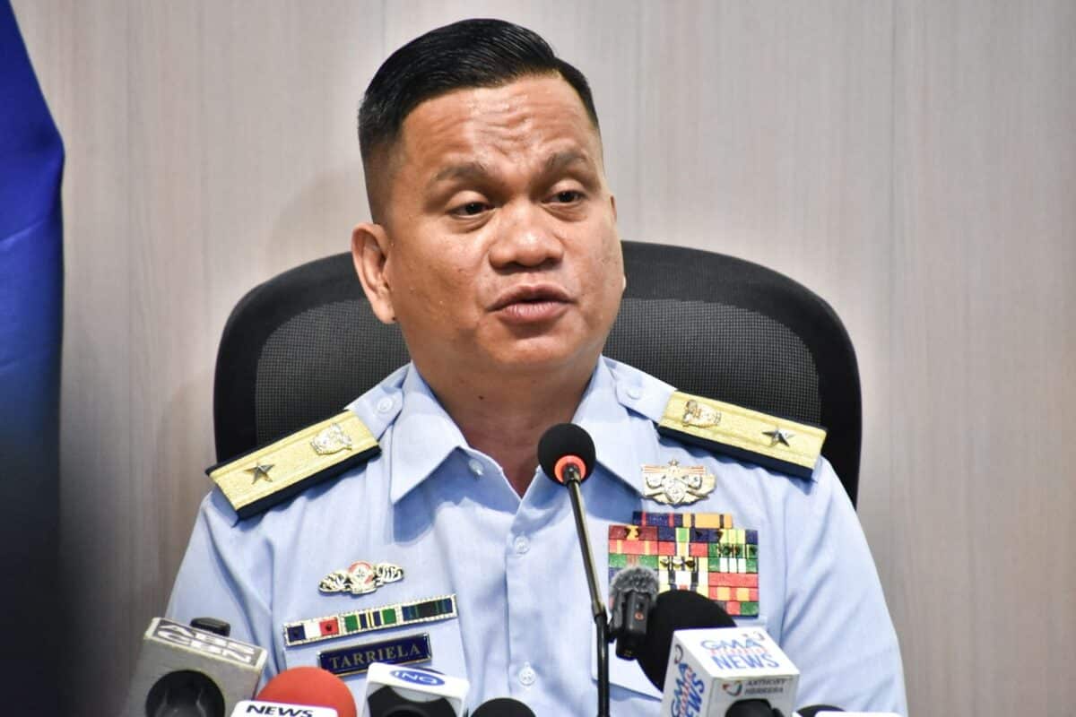 Chinese forces fired three flares from an island toward a Philippine plane conducting a routine patrol on Saturday in the disputed South China Sea