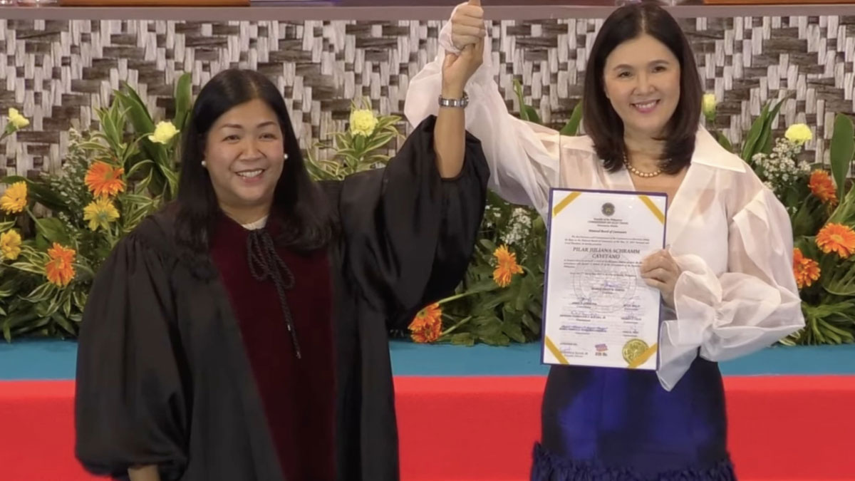 PHOTO: Pia Cayetano FOR STORY: Pia Cayetano on dynasties: Elect candidates ‘based on capacity’