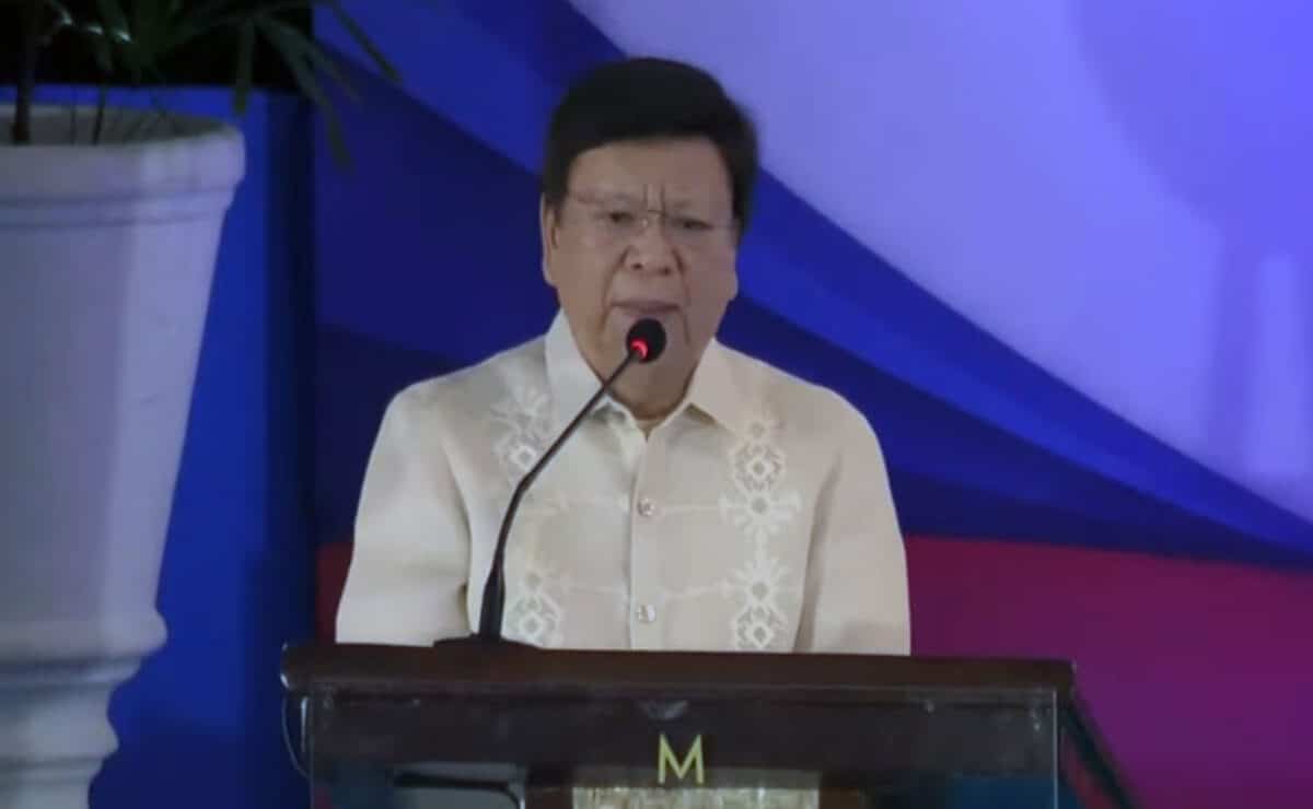 Senator-elect Rodante Marcoleta avoided the question when asked Saturday if he is vying for the Senate Presidency.
