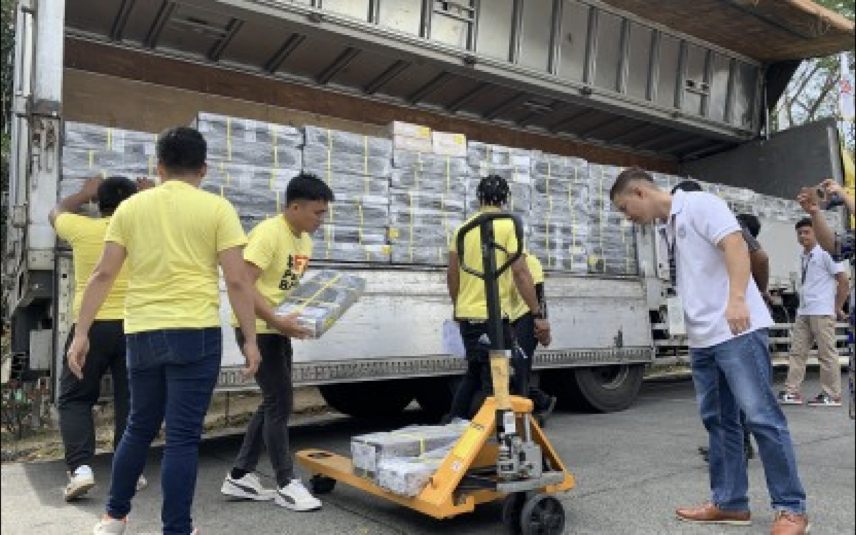 ARRIVAL. A total of 3,709 boxes of official ballots for the 2025 midterm elections arrived in Pangasinan and La Union on Sunday (May 4, 2025), with 2,869 allocated to Pangasinan and 840 to La Union.