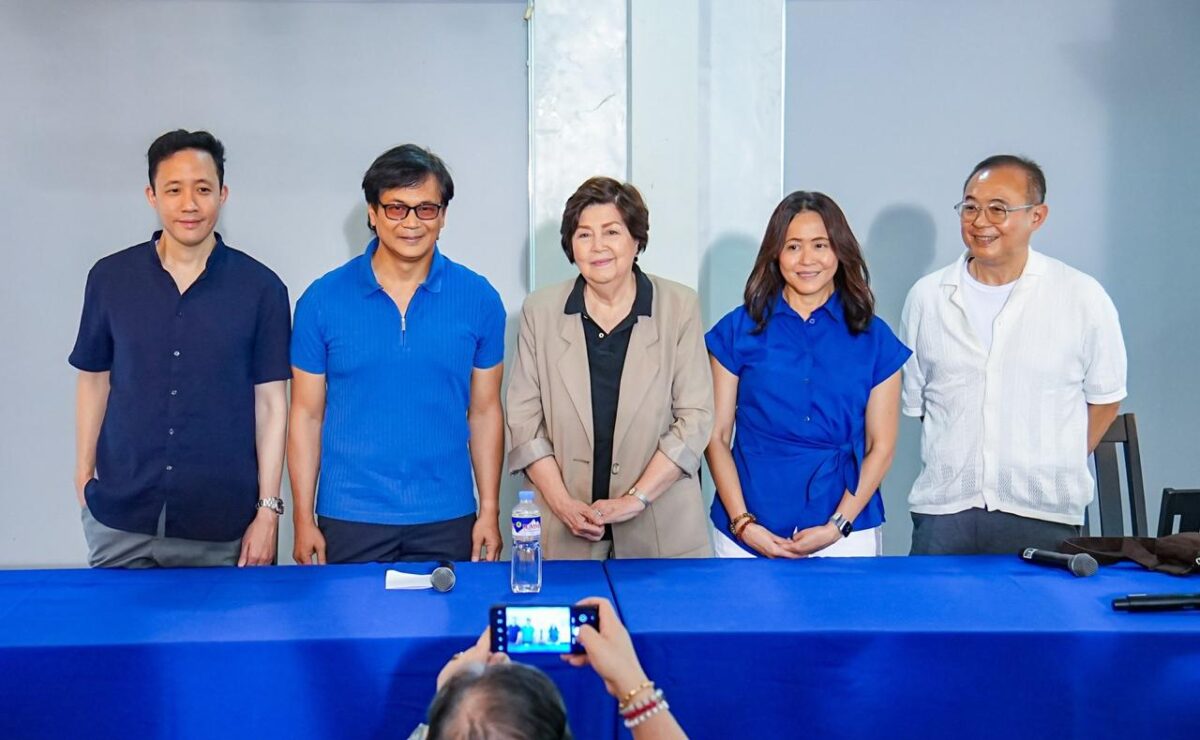 From left to right: Atty. Keith Monteverde, senatorial candidate Benhur Abalos, Boots Anson-Roa, Roselle
