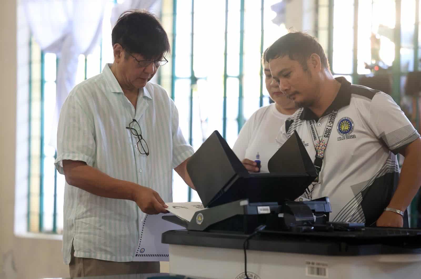 Pres. Bongbong Marcos fed ballot twice before it was accepted by ACM