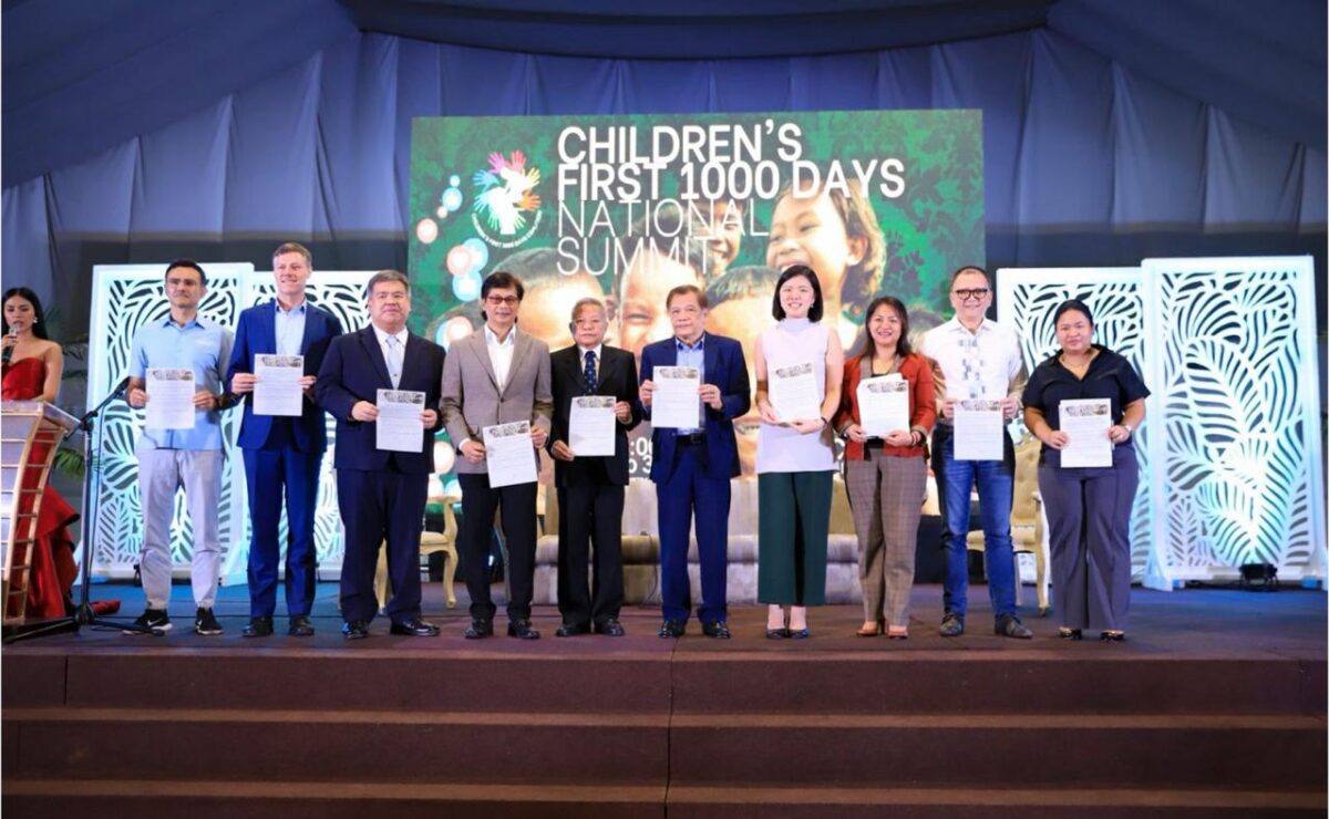 Benhur Abalos bats for the First 1,000 Days as key to addressing child malnutrition and improving education.