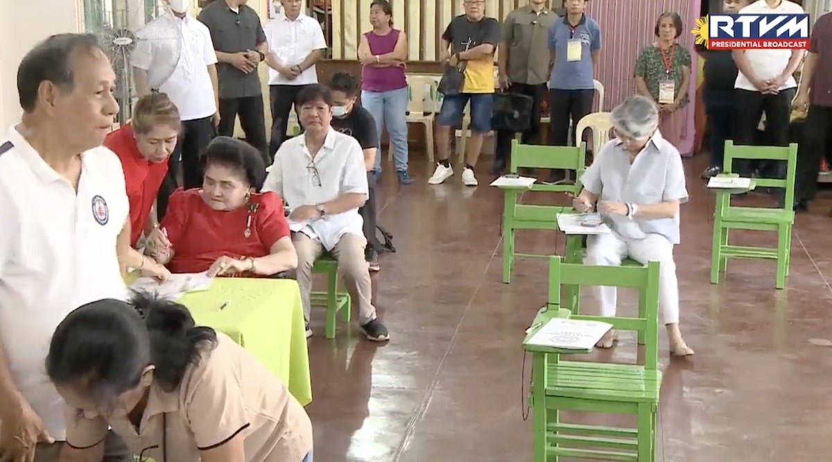President Marcos casts vote in Batac, Ilocos Norte