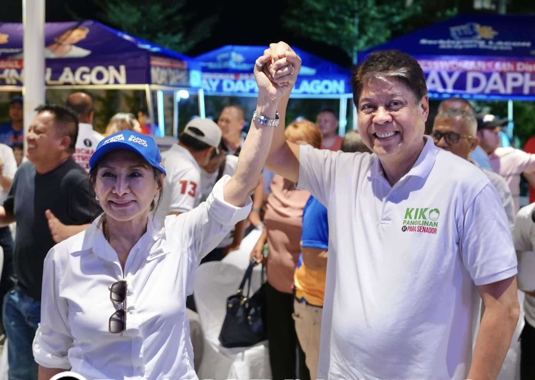 BIG BOOST Cebu Gov. Gwendolyn Garcia declares her support for senatorial candidate FrancisPangilinan, making him the only one outside the Alyansa para sa Bagong Pilipinas senatorial slate to get her endorsement.