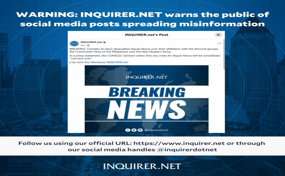 Fake breaking news
