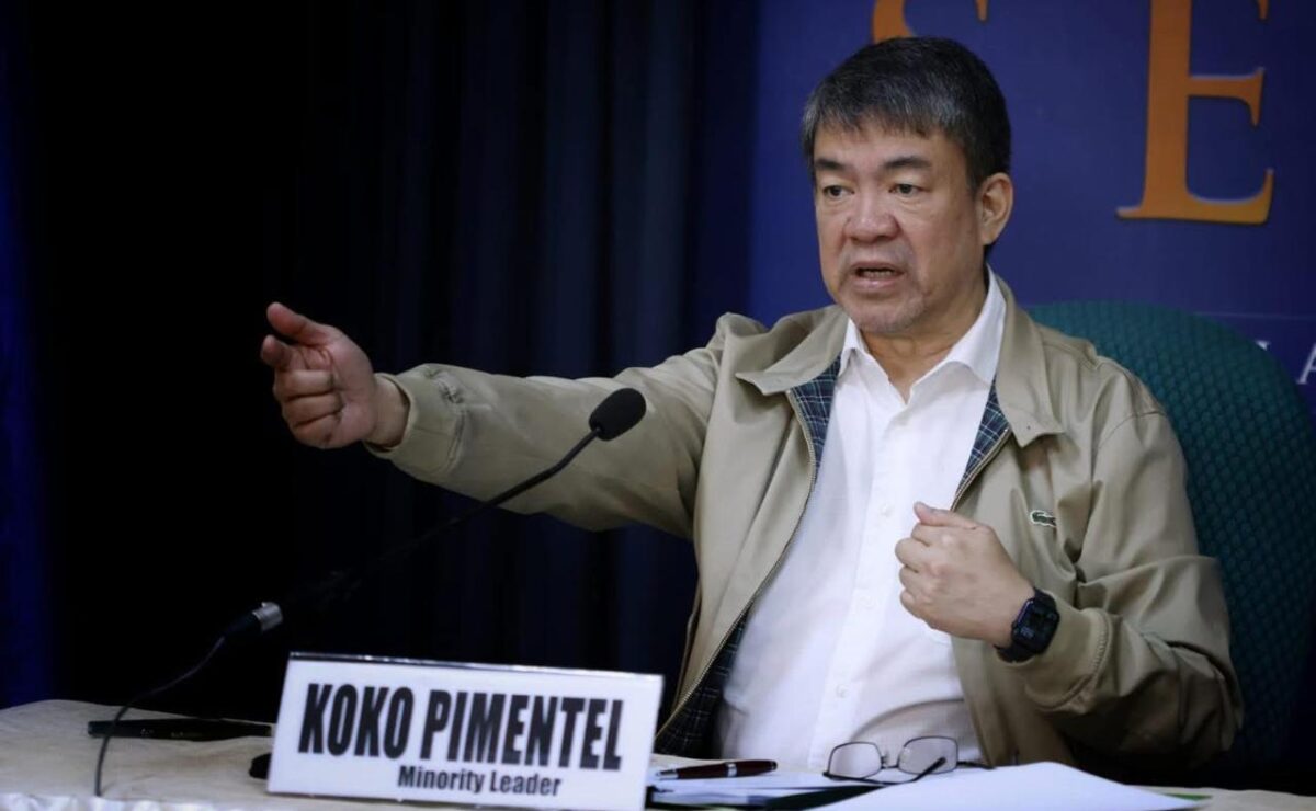 Former Senate president Aquilino 'Koko' Pimentel III — File photo