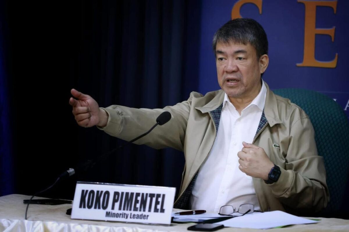 Former Senate president Aquilino 'Koko' Pimentel III — File photo