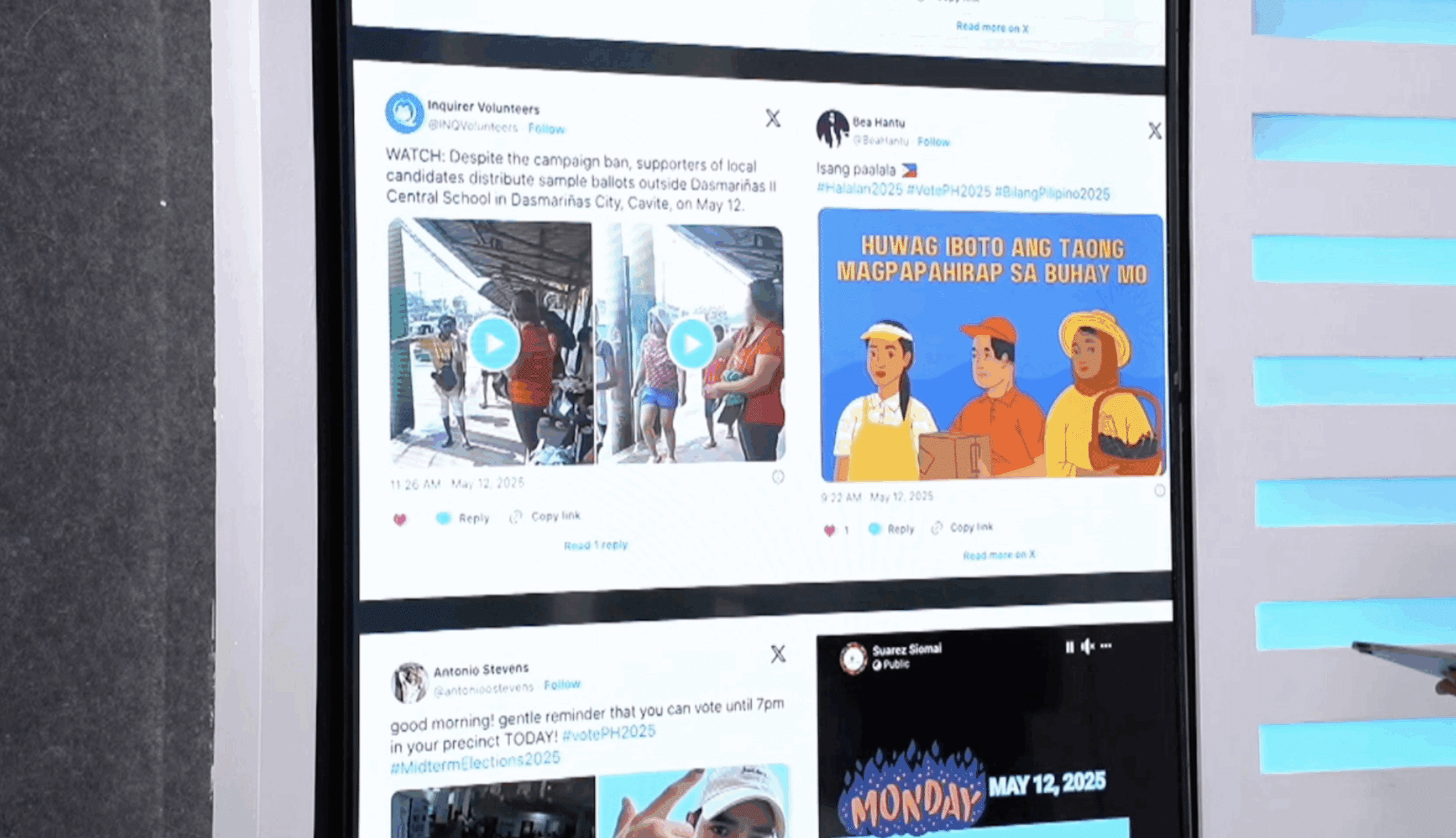 WATCH: Social media pulse on Election Day