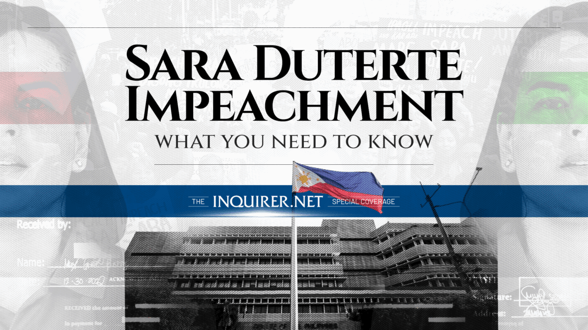 VP Sara Duterte impeachment trial