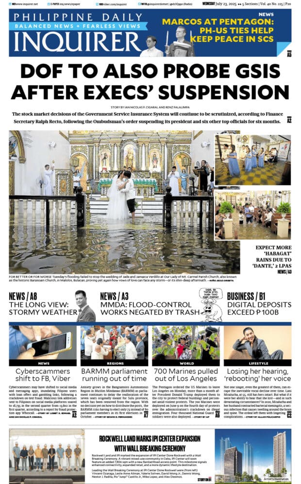 Today’s paper: July 23, 2025