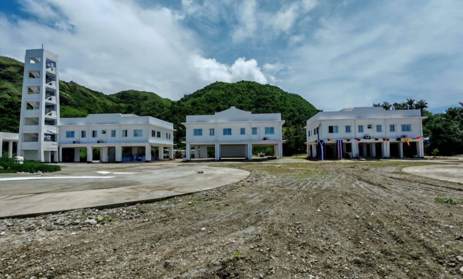 The forward operating base in Mahatao, Batanes. PHOTO FROM THE NORTHERN LUZON COMMAND