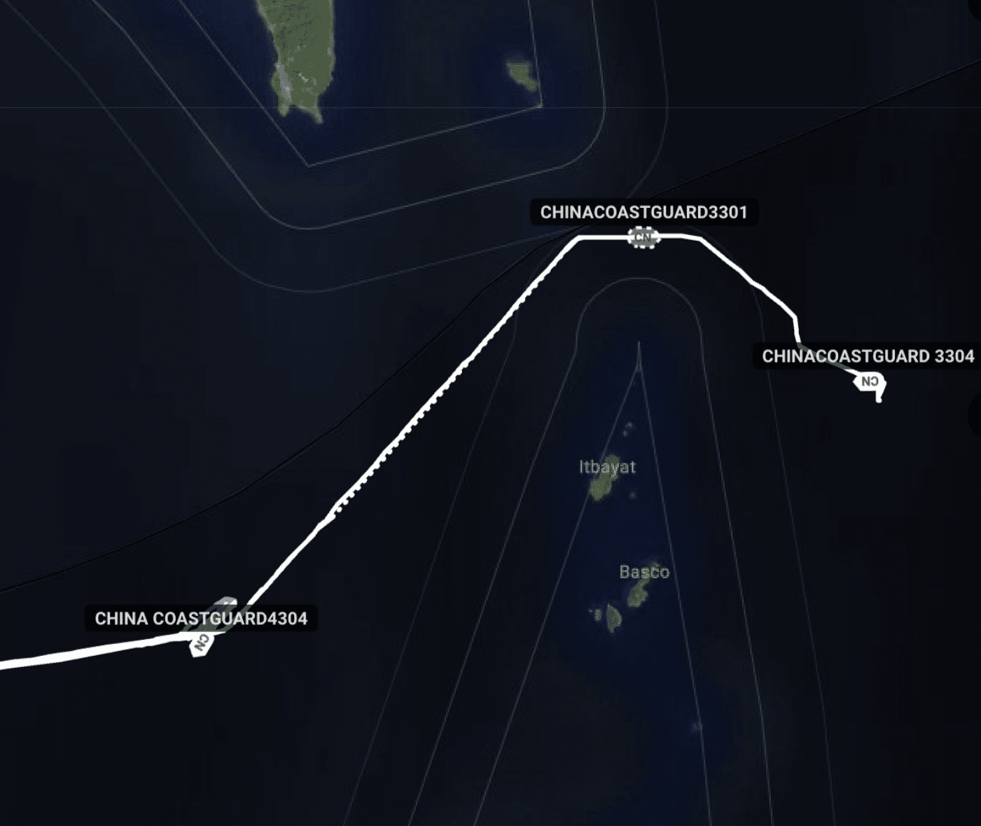 File photo. Batanes is “bracketed” by three China Coast Guard (CCG) ships as they patrolled at the eastern and western side of the island province.