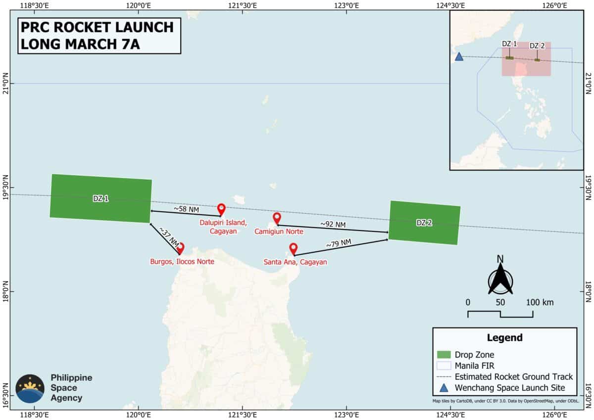 Photo courtesy of PhilSA