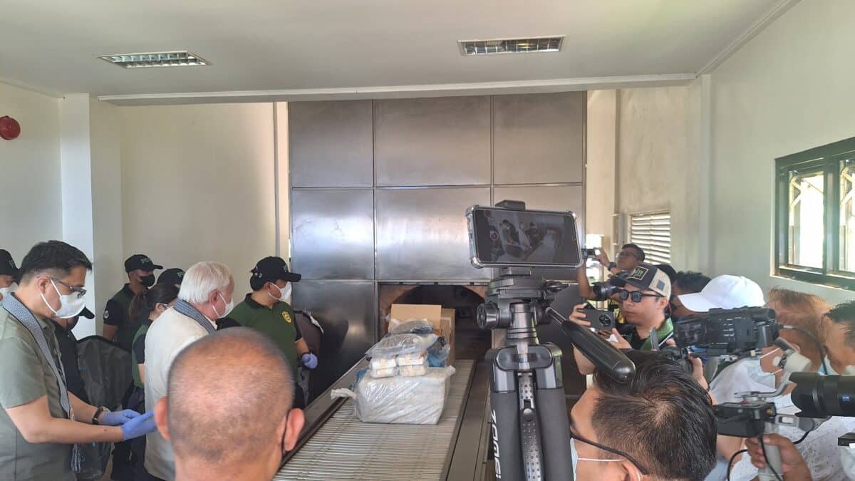 PDEA destroys P350 million worth of illegal drugs found in West PH Sea