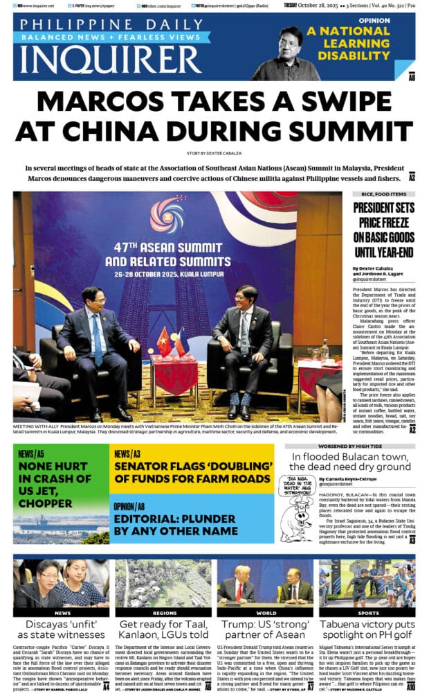 Today’s paper: October 28, 2025