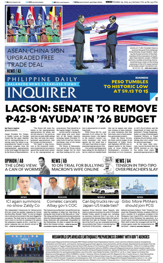 Today’s paper: October 28, 2025