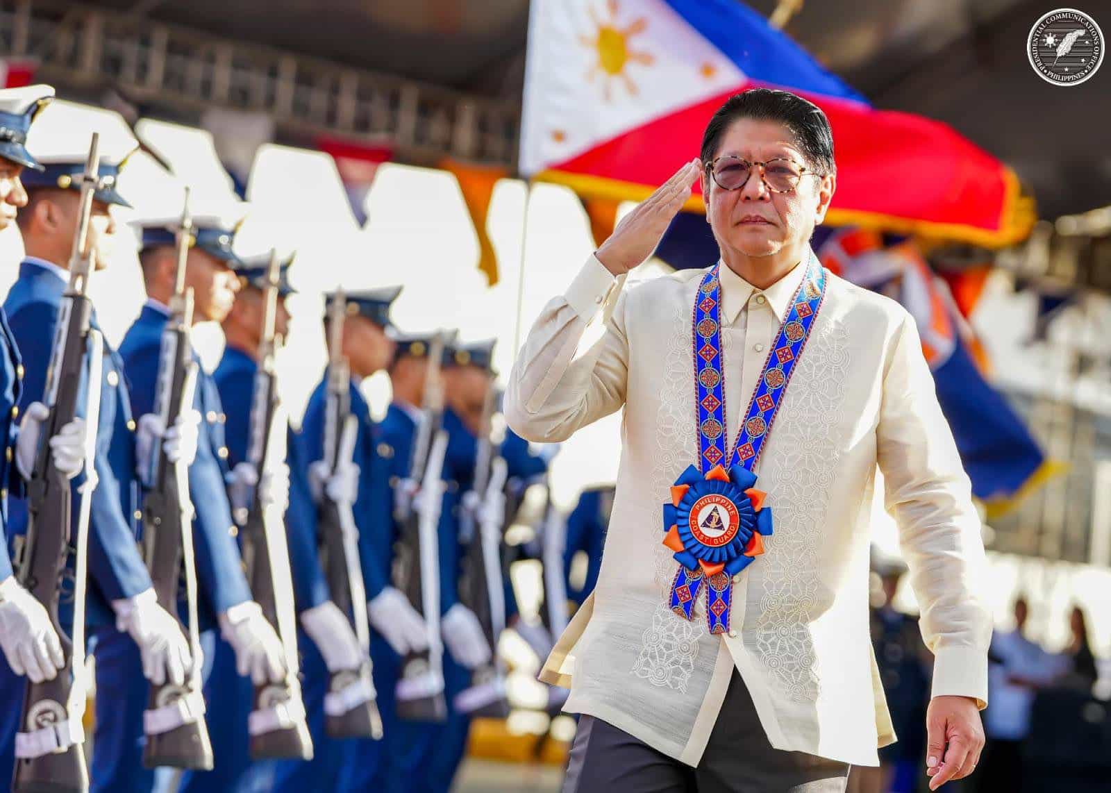 The government will continue to invest in new vessels, aircraft, command posts, and communication systems, as well as in improving the training, facilities, and logistics for Philippine Coast Guard personnel, according to President Ferdinand Marcos Jr. during the celebration of the PCG's 124th founding anniversary at its headquarters in Port Area, Manila on Oct. 23, 2025. PHOTO FROM PCO.
