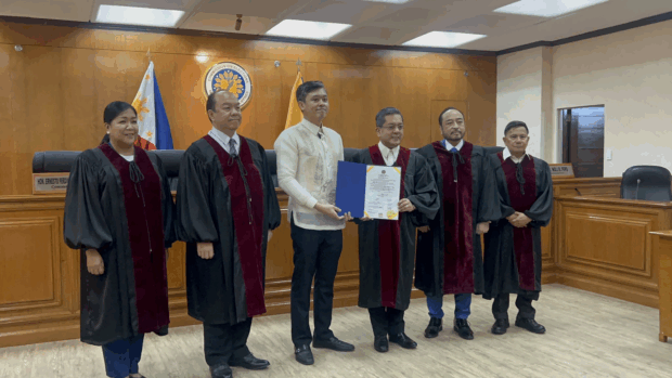 Jan Franz Chan proclaimed as Ako Bicol rep after Zaldy Co's resignation