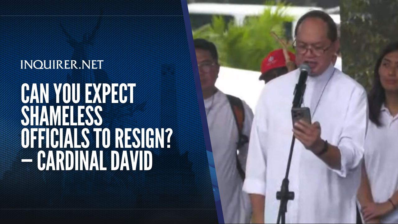 WATCH: Can you expect shameless officials to resign? — Cardinal David ...