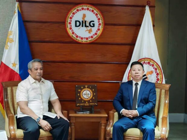 After defending Kalayaan execs, Jonvic Remulla meets with China envoy