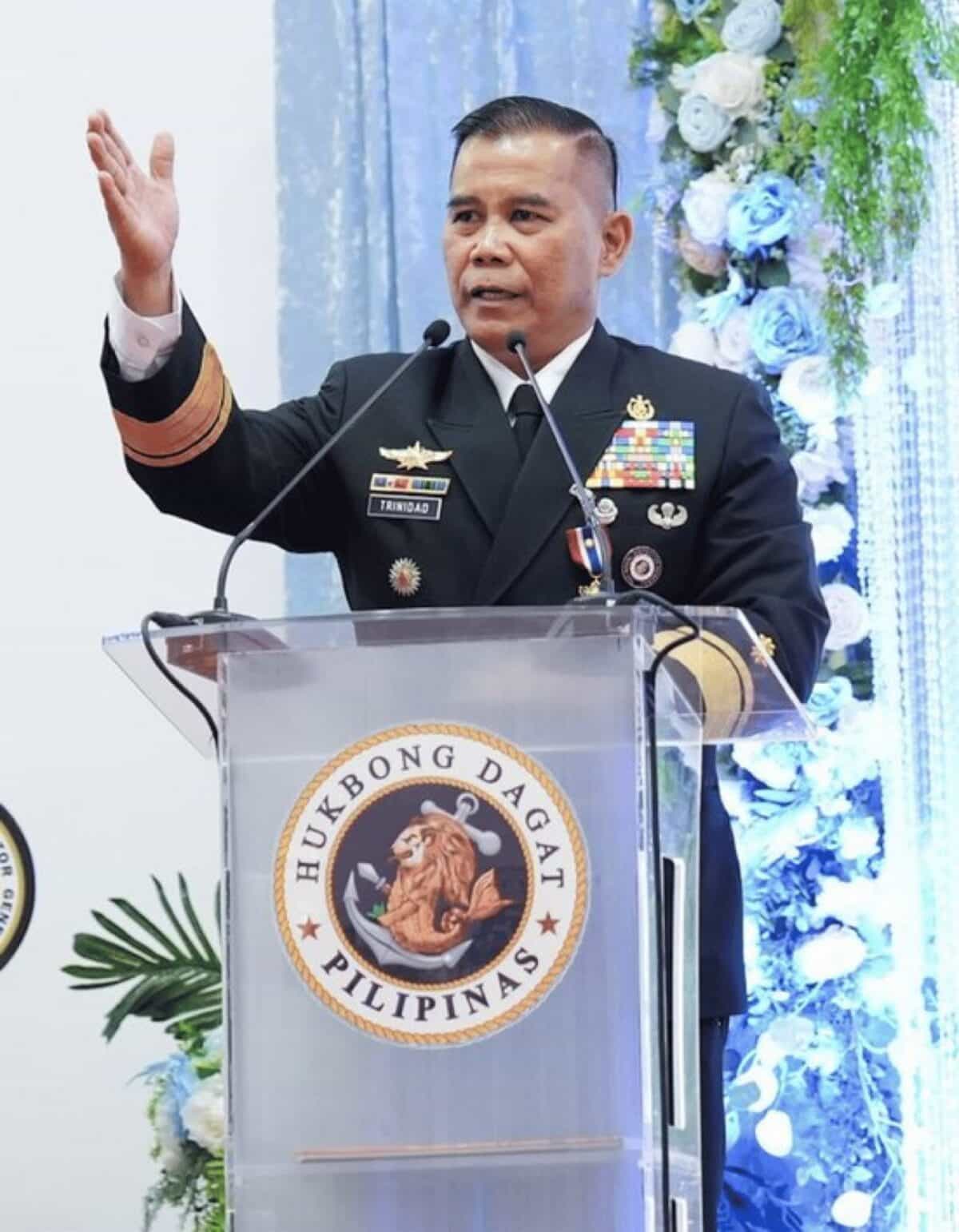 Trinidad retires from Navy but stays as military spox on WPS