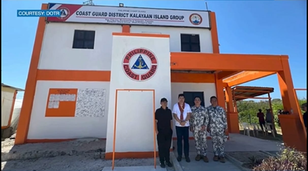ISLAND GUARD The newly opened Philippine Coast Guarddistrict command post is the latest government facility set
up in the country&rsquo;s most remote town in the West Philippine
Sea.