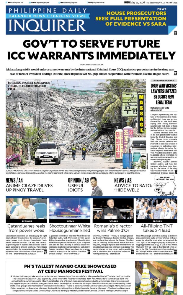 Today’s Paper: May 24, 2026